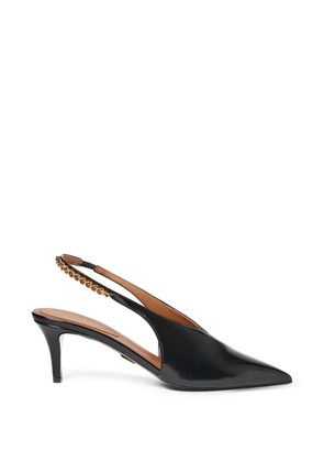 Stella McCartney slingback point-toe heled pumps - Black