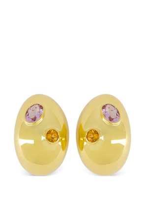Lizzie Fortunato Jewels mini Arp embellished earrings - Gold