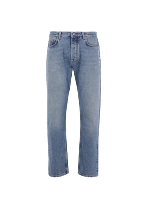 Off-White arrow logo jeans - Blue