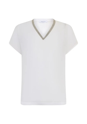 Fabiana Filippi V-neck blouse - White
