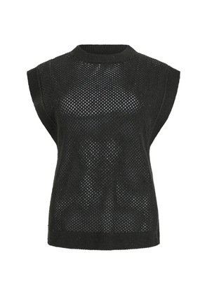 Fabiana Filippi sleeveless top - Black