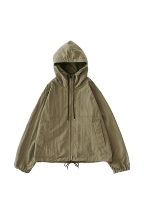 Studio Nicholson Mesa hooded welt pocket jacket - Green