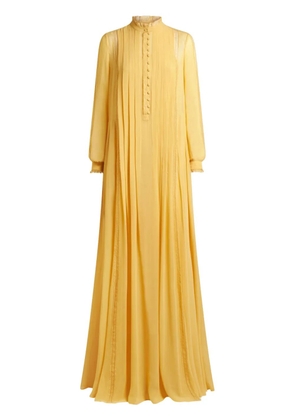 ETRO pleated gown - Yellow