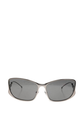 Diesel oval embellished sunglasses - Silver