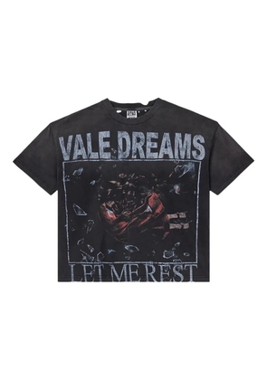 Vale Red Dress T-shirt - Black
