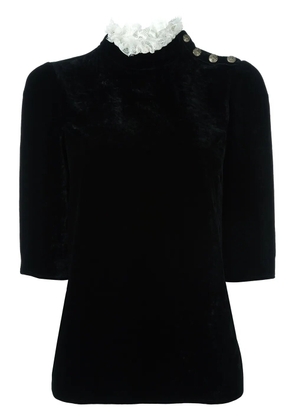 Philosophy Di Lorenzo Serafini lace collared top - Black