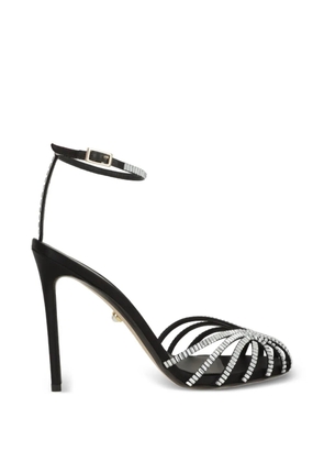 Alevì crystal-embellished sandals - Black