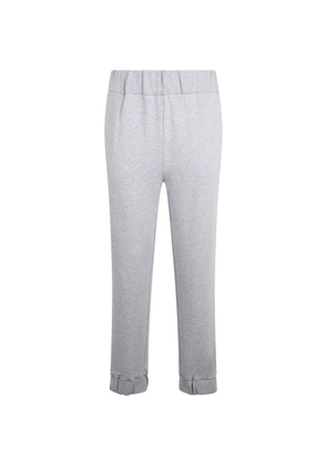 Fabiana Filippi elasticated-waistband trousers - Grey