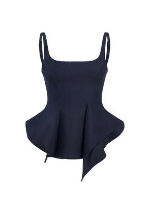 KHAITE Loa top - Blue