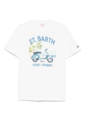 MC2 Saint Barth SB Vespa T-shirt - White