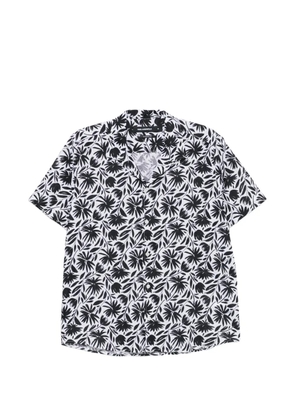 Karl Lagerfeld floral shirt - White