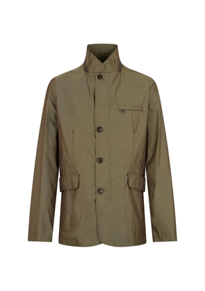 Moorer button-front pocket jacket - Green