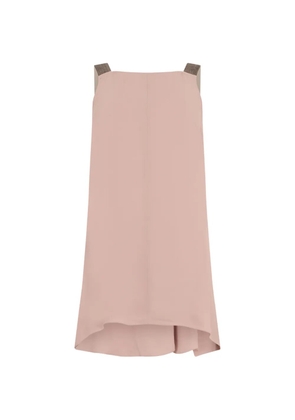 Fabiana Filippi V-neck strap midi dress - Pink