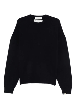 extreme cashmere round-neck sweater - Blue