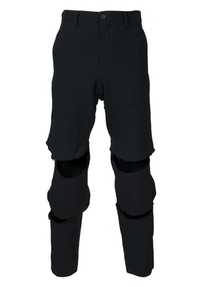 Comme des Garçons Homme Plus ripped skinny jeans - Black