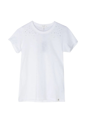 rag & bone stud-embellishment T-shirt - White