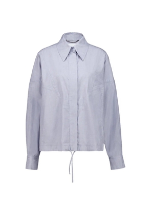 Stella McCartney cotton overshirt - Blue