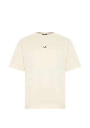 C.P. Company Gasato short-sleeve cotton T-shirt - Neutrals