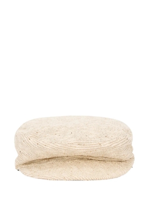 Fabiana Filippi sequin-embellished beret - Neutrals