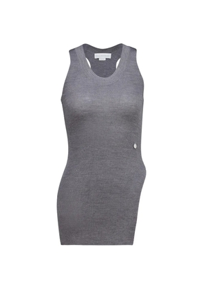 Stella McCartney sleeveless asymmetric top - Grey