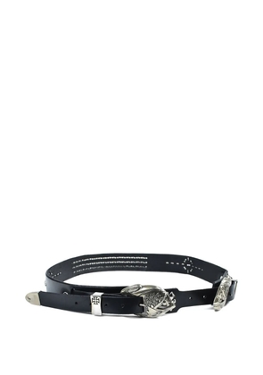 Enfants Riches Déprimés studded belt - Black