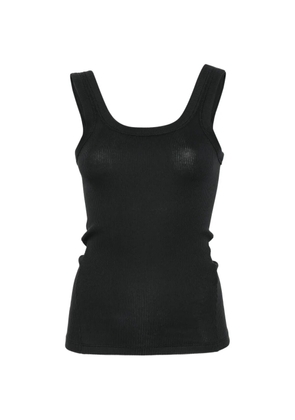 rag & bone ribbed top - Black