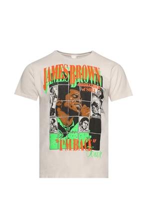MadeWorn james brown graphic t-shirt - Neutrals