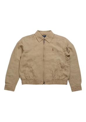 Polo Ralph Lauren zip-up bomber jacket - Brown