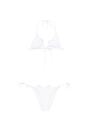 Ermanno Scervino lace-tie bikini - White