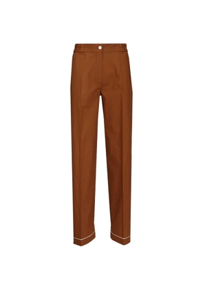 Forte Forte poplin pajama trousers - Brown