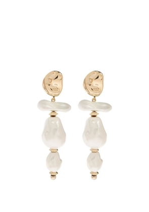 Cult Gaia Fabbie faux-pearl earrings - Gold