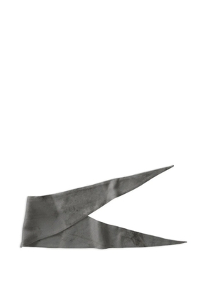 Ziggy Chen Brutalist scarf - Grey