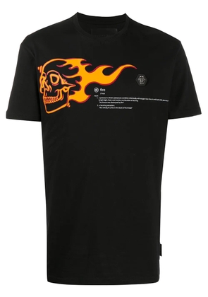 Philipp Plein branded T-shirt - Black