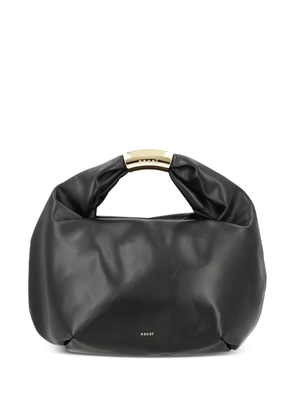 sacai round-handle shoulder bag - Black