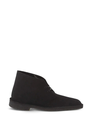 Clarks suede desert boots - Black
