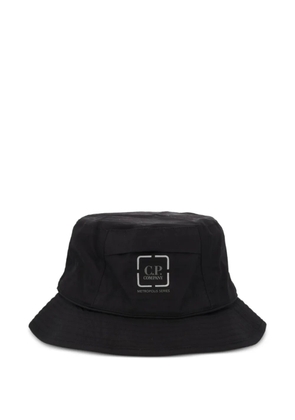 C.P. Company logo-print bucket hat - Black
