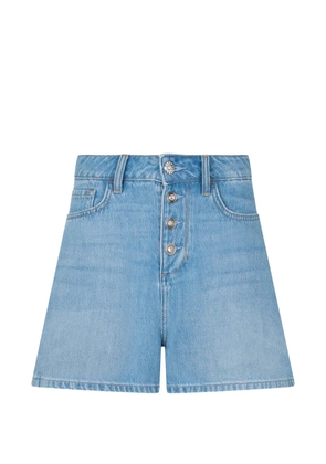 LIU JO button-fastening shorts - Blue