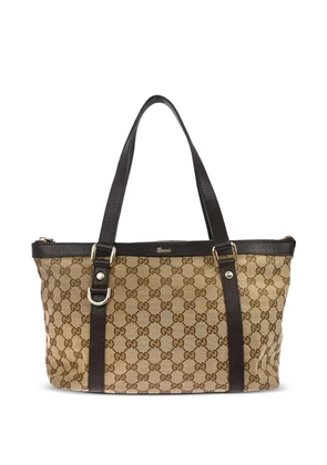 Gucci Pre-Owned 1990-2000s GG Monogram leather handbag - Neutrals