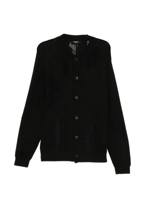 SONGZIO intarsia cardigan - Black