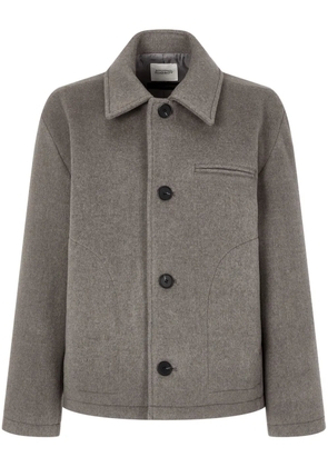 TOMBOY brushed-finish jacket - Grey