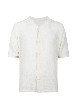 AMARANTO buttoned shirt - White