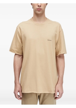 Osklen butterfly-print T-shirt - Neutrals