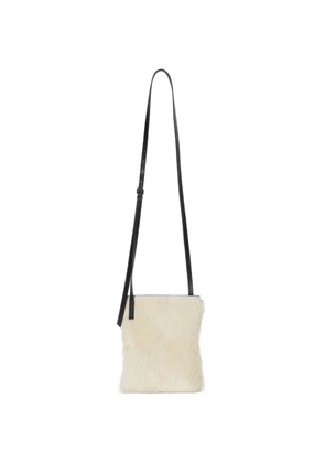 Osklen adjustable-strap cross body bag - White