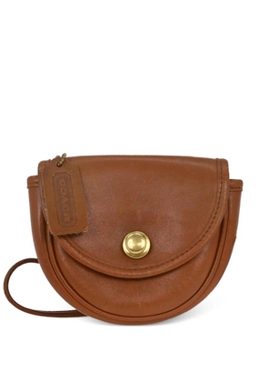 Coach 1990-2000 mini leather belt bag - Brown