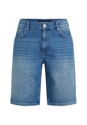 Karl Lagerfeld straight denim shorts - Blue