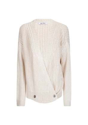 ELY ELY Daisy buttoned cardigan - Neutrals
