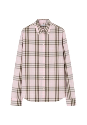 Burberry plaid shirt - Pink