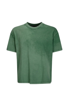 Stockholm Surfboard Club logo-print T-shirt - Green