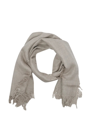 Faliero Sarti fringed scarf - Neutrals