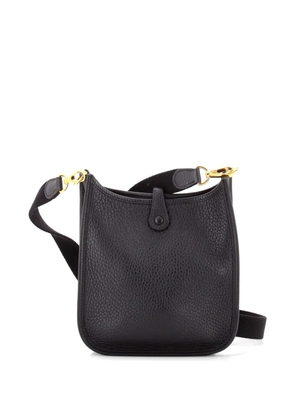 Hermès Pre-Owned Evelyne Bag Gen III Clemence TPM crossbody bag - Black